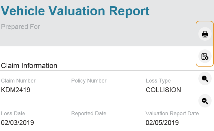 Total Loss Reports